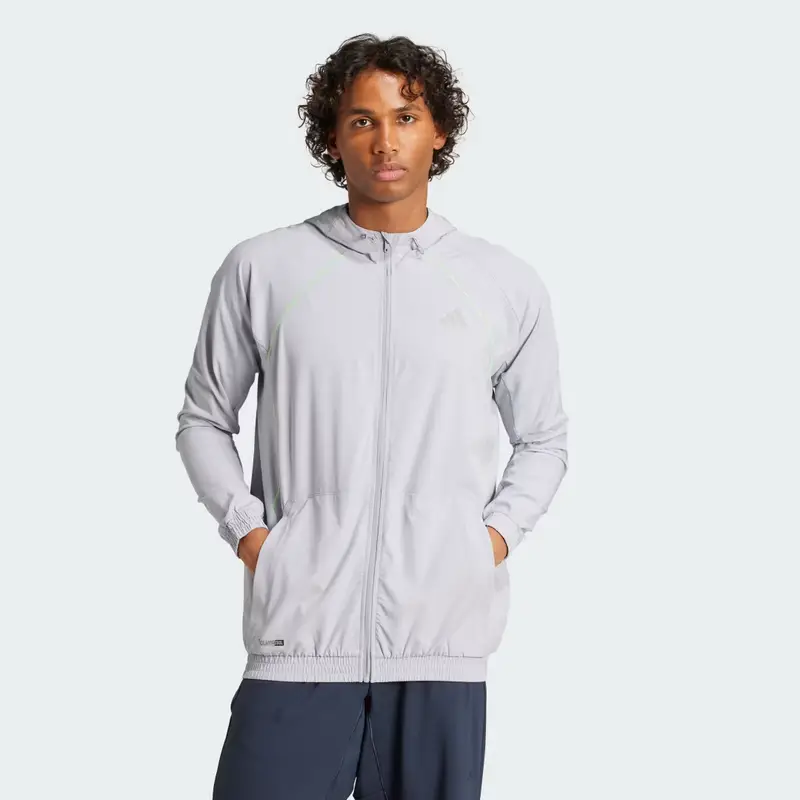 Giacca Tech Apparel Tracktop Halo Silver