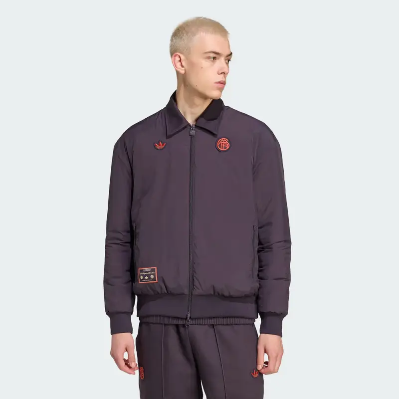 Giacca Terrace Icons FC Bayern MÃ¼nchen Aurora Black miniatura 2