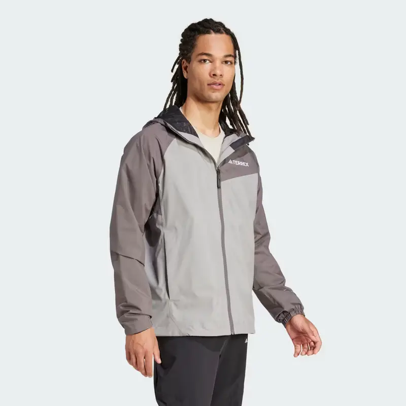 Giacca Terrex Multi 2L RAIN.RDY Charcoal Solid Grey miniatura 3