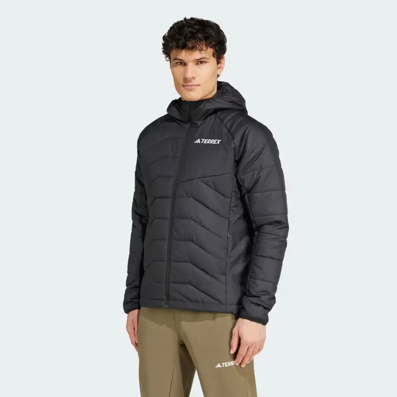 Giacca Terrex Multi Synthetic Insulated Hooded Black