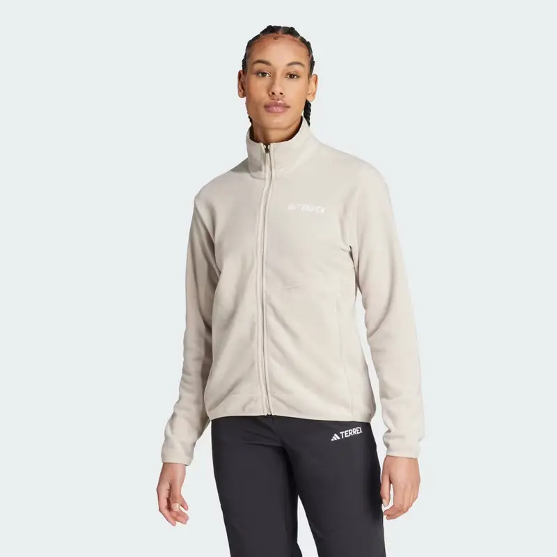 Giacca Terrex Multi-Zip Fleece Wonder Beige