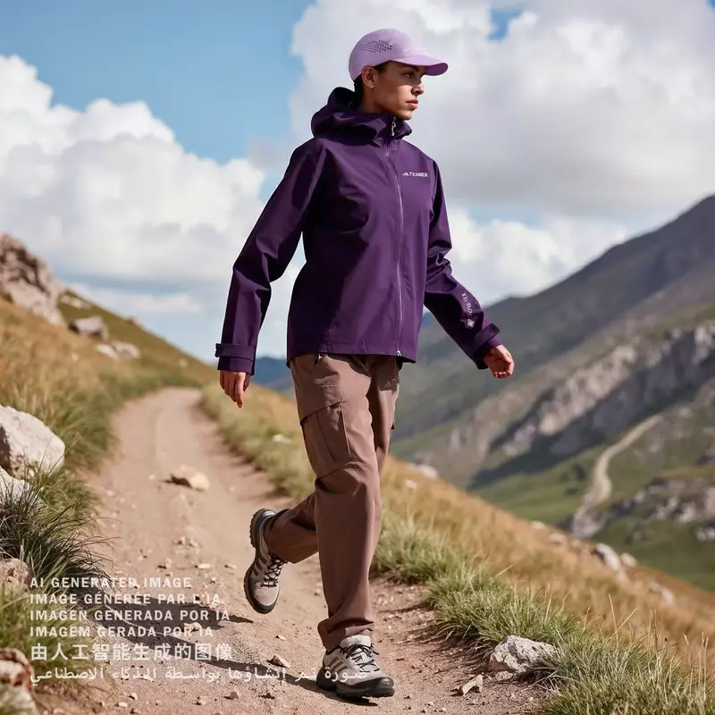 Giacca Terrex Xperior 2L GORE-TEX Performance Aurora Plum miniatura 2