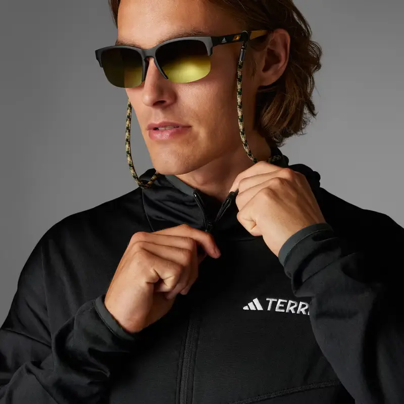 Giacca Terrex Xperior CLIMAWARM Light Fleece Hooded Black miniatura 4