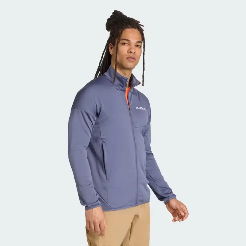 Giacca Terrex Xperior Climawarm Light Fleece Preloved Violet miniatura 3