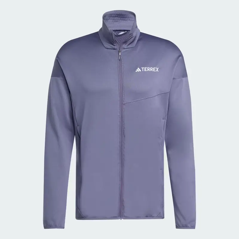 Giacca Terrex Xperior Climawarm Light Fleece Preloved Violet miniatura 4
