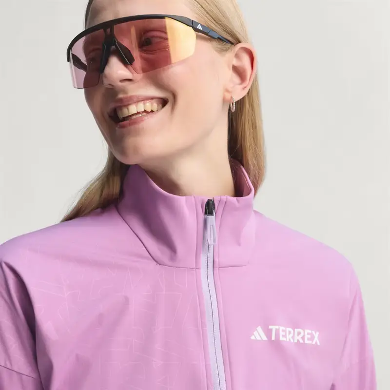 Giacca Terrex Xperior Cross-Country Ski Softshell Preloved Purple miniatura 3