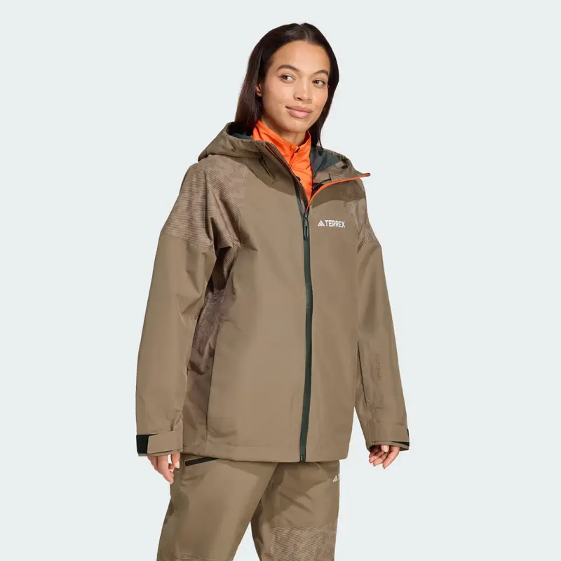 Giacca Terrex Xperior Hybrid PRIMEKNIT CLIMAPROOF+ Earth Strata miniatura 3