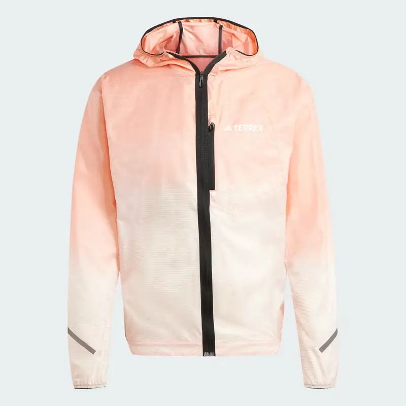 Giacca Terrex Xperior Light Windweave Semi Impact Orange miniatura 4