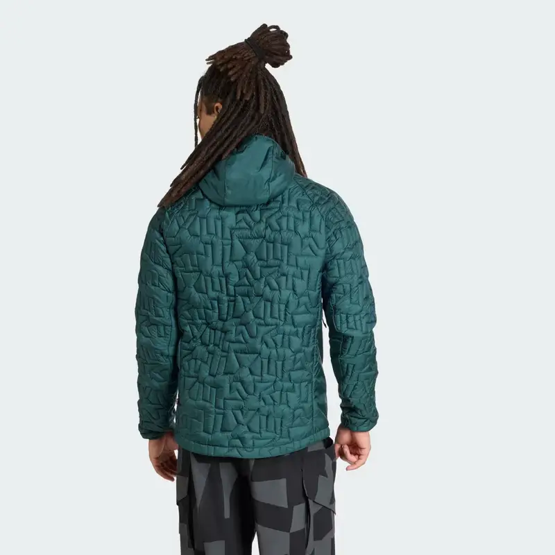 Giacca Terrex Xperior PrimaLoft Loose Fill Insulated Hooded Aurora Ivy miniatura 2