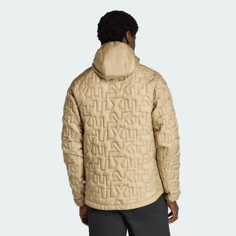 Giacca Terrex Xperior PrimaLoft Loose Fill Insulated Hooded Blanch Cargo miniatura 2