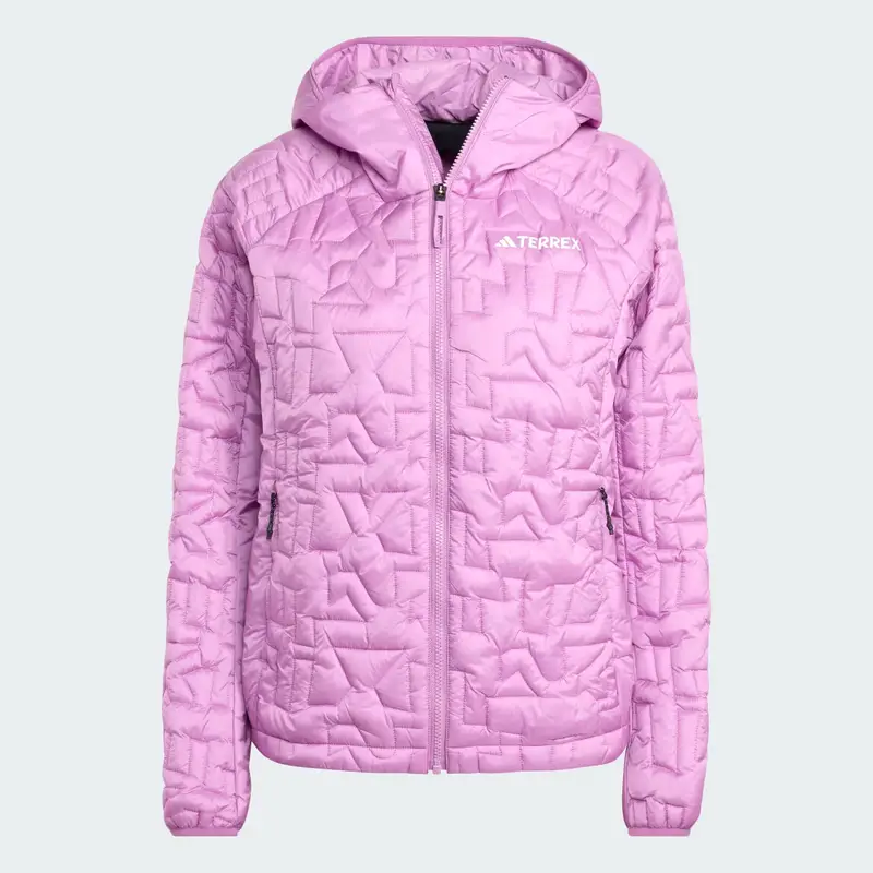 Giacca Terrex Xperior PrimaLoft Loose Fill Insulated Hooded Preloved Purple miniatura 4