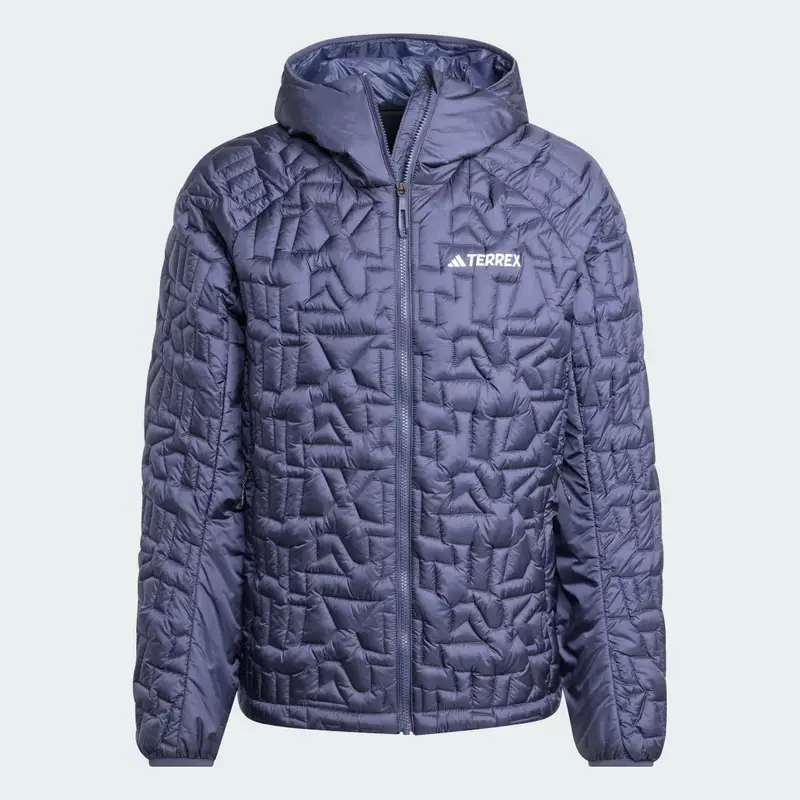 Giacca Terrex Xperior PrimaLoft Loose Fill Insulated Hooded Shadow Navy miniatura 4