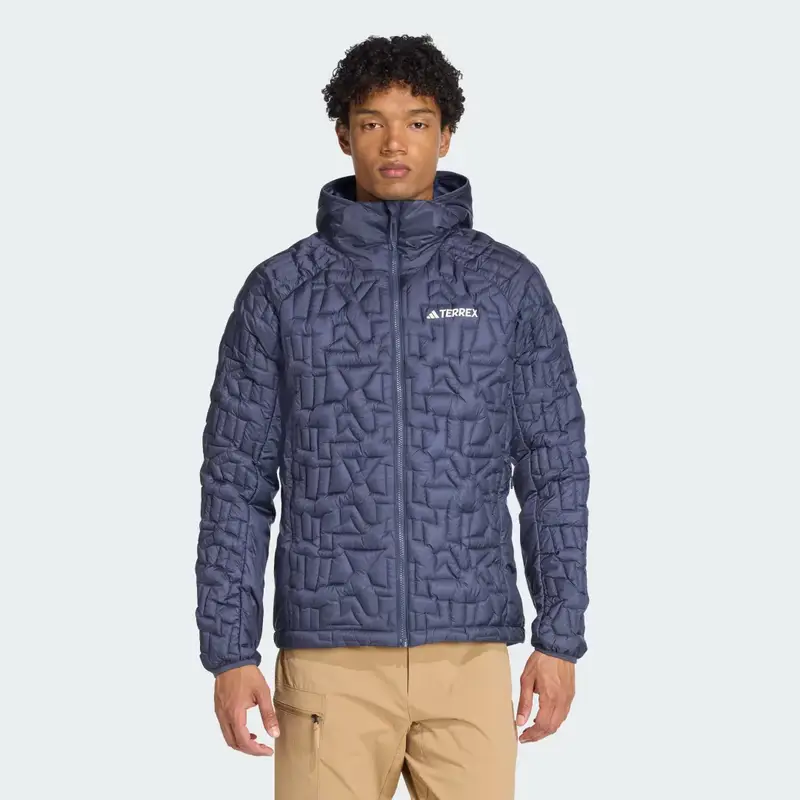Giacca Terrex Xperior PrimaLoft Loose Fill Insulated Hooded Shadow Navy
