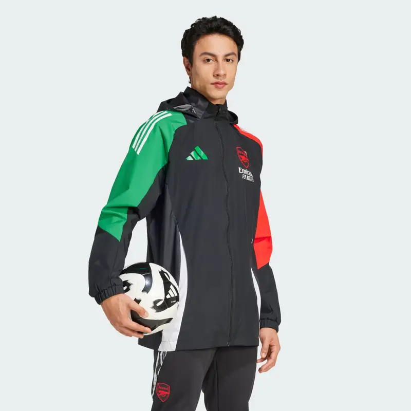 Giacca Tiro 24 All-Weather Arsenal FC Black miniatura 3