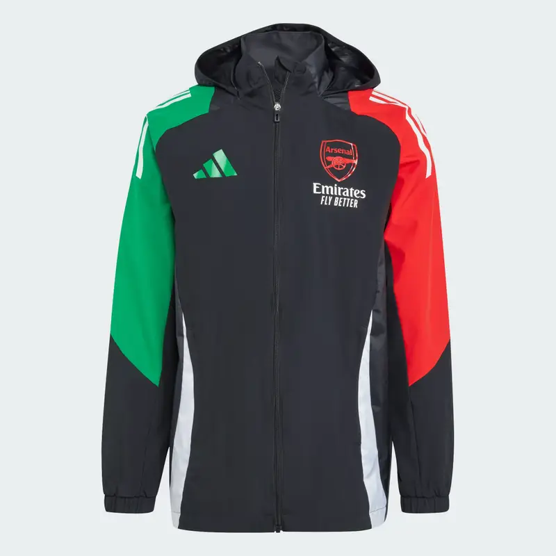 Giacca Tiro 24 All-Weather Arsenal FC Black miniatura 4