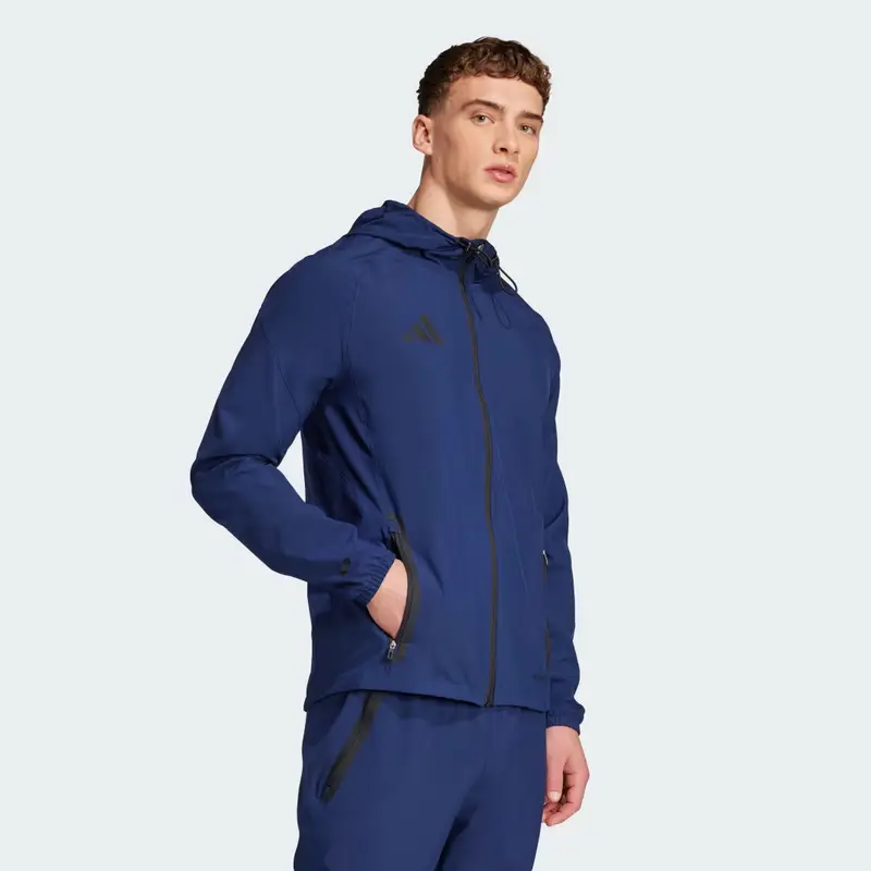 Giacca Tiro 25 Competition Vis Tech Travel Team Navy Blue 2 miniatura 3