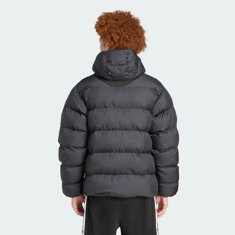 Giacca Tonal Hooded Puffer Black miniatura 2