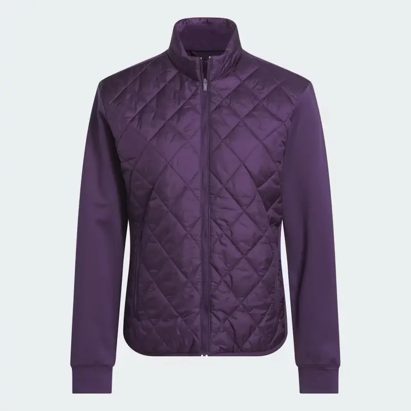 Giacca Ultimate365 Quilted con zip integrale Aurora Plum miniatura 4