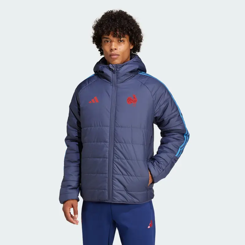 Giacca Winter France | Adidas Blu navy