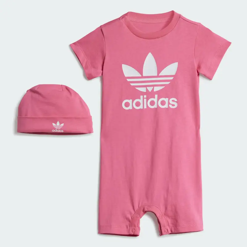 Gift set Jumpsuit and Beanie Pink Fusion