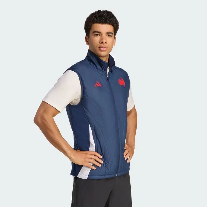 Adidas Gilet Blu 3140053 miniatura 3