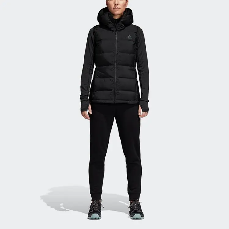Adidas Gilet Donna Nero 4284212 miniatura 5