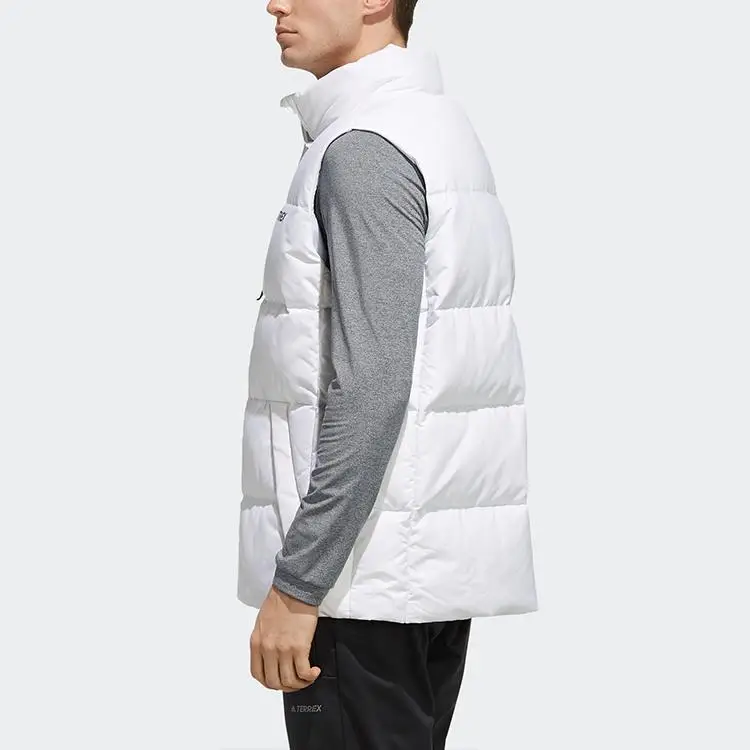 Adidas Gilet Uomo Bianco 4267885 miniatura 3