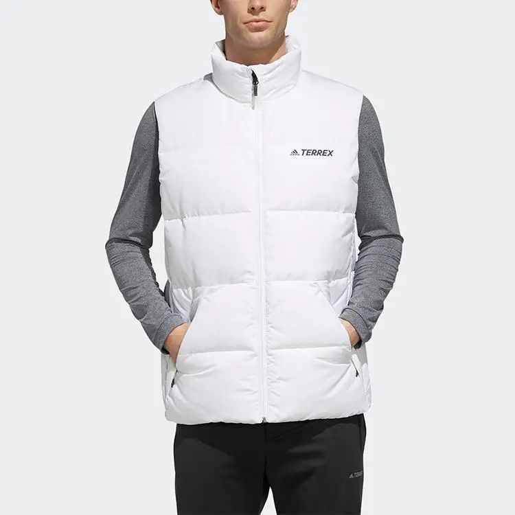 Adidas Gilet Uomo Bianco 4267885 miniatura 5