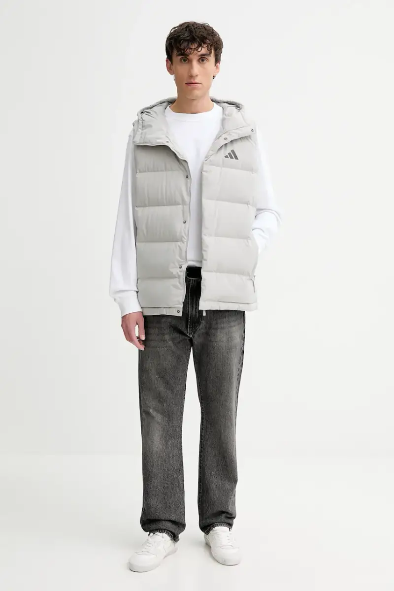 Adidas Gilet Grigio 4148637 miniatura 2