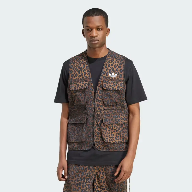 Adidas Gilet Marrone 3175921