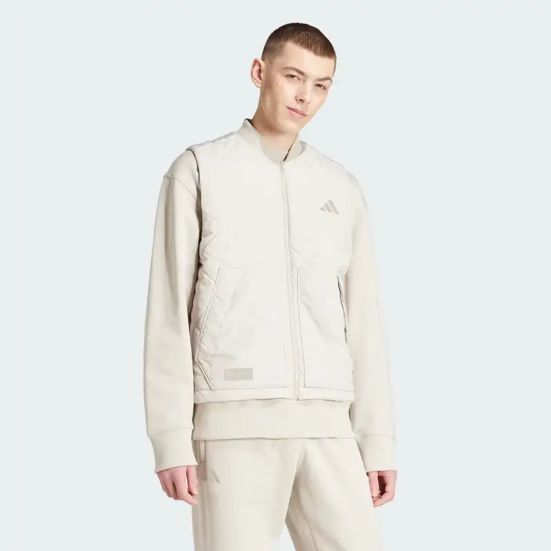 Adidas Gilet Beige 3173936 miniatura 3