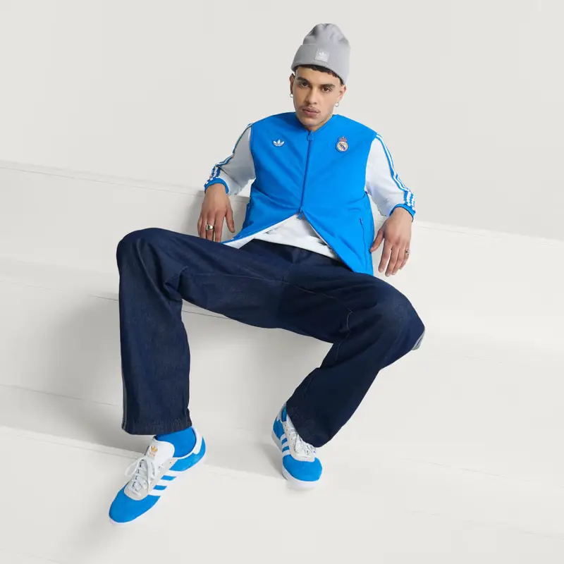 Adidas Gilet Blu 3175823 miniatura 3