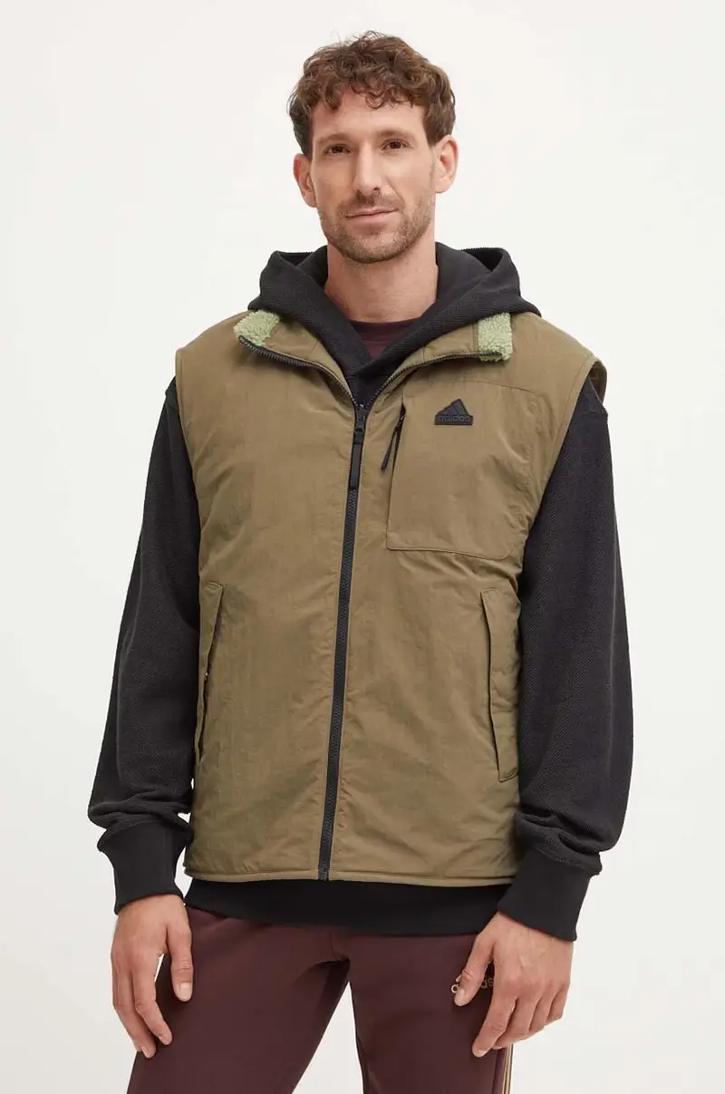 Adidas Gilet Uomo Verde 3881305