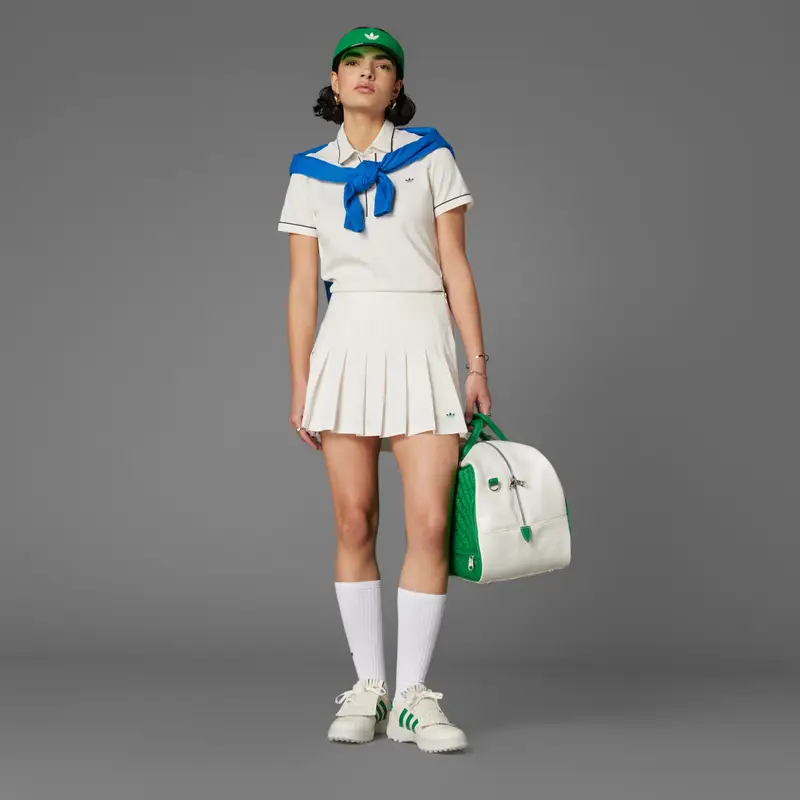 Gonna a pieghe Originals Chalk White miniatura 3