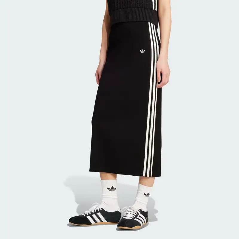 Gonna adicolor Knit 3-Stripes Black