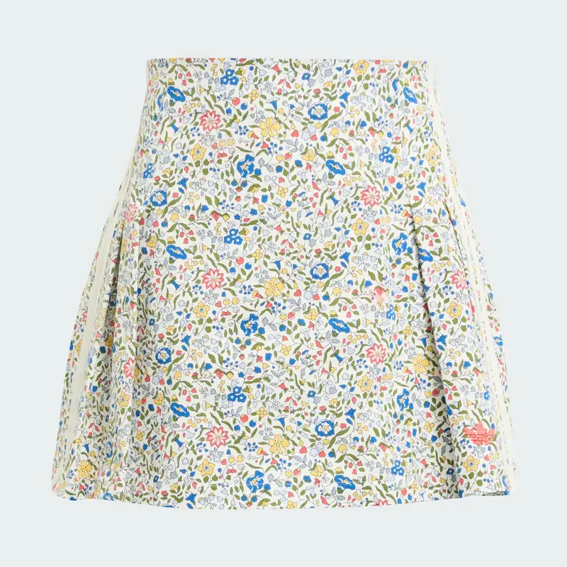 Gonna adidas Originals x Liberty London Kids Off White miniatura 4