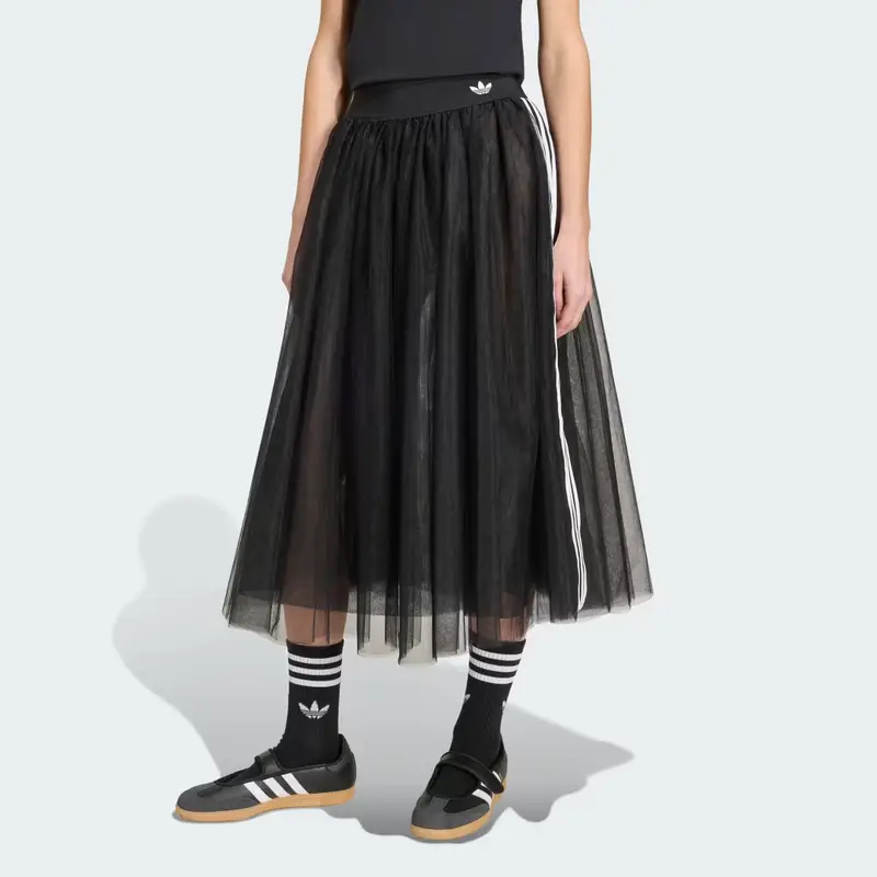 GONNA IN TULLE ADIDAS ORIGINALS Black