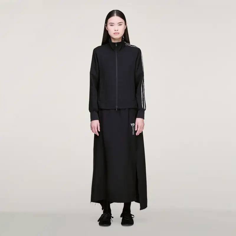 GONNA Y-3 SPORT UNIFORM RAW CUT 3 STRIPES Black