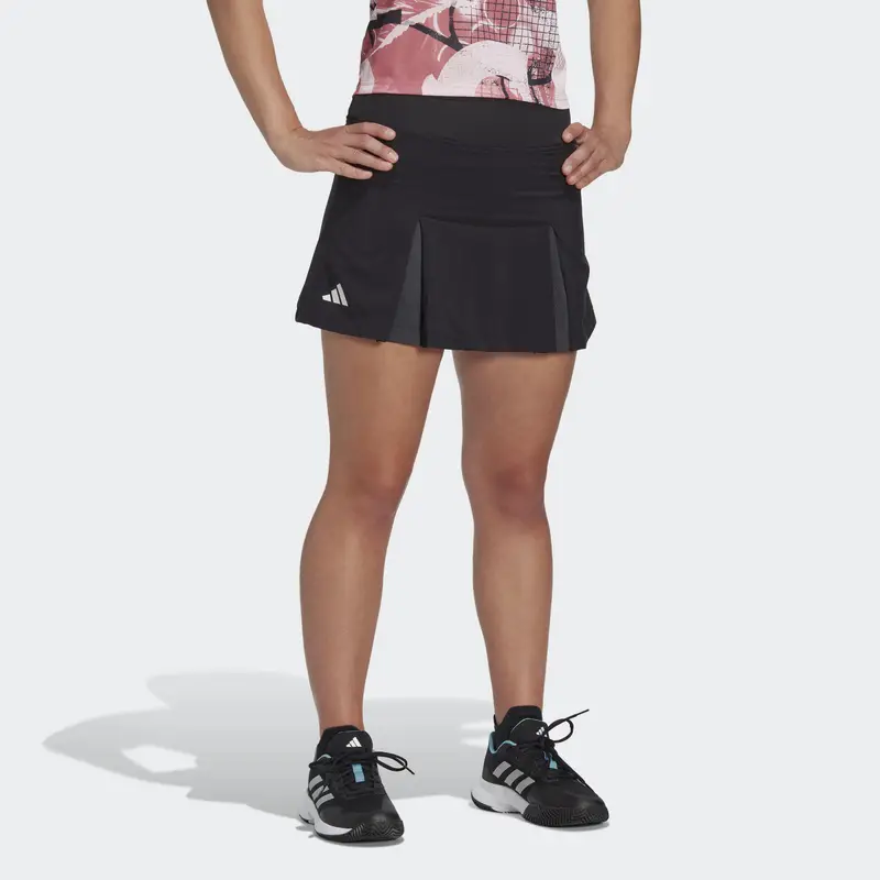 Gonnellino da tennis Club Pleated | Adidas Nero