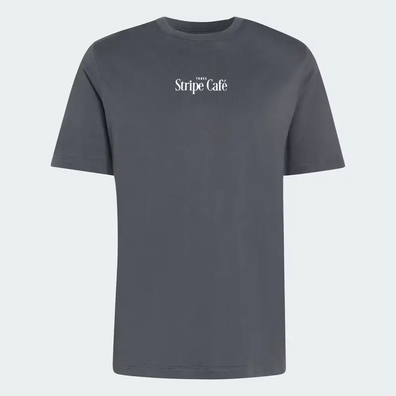 Adidas T-shirt Grigio 3780576 miniatura 4