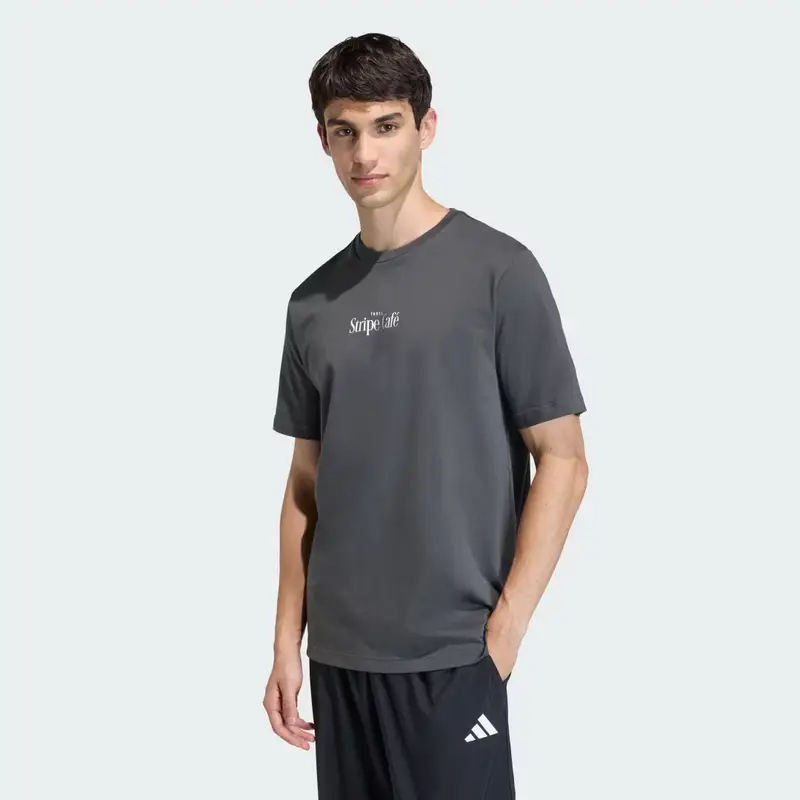 Adidas T-shirt Grigio 3780576