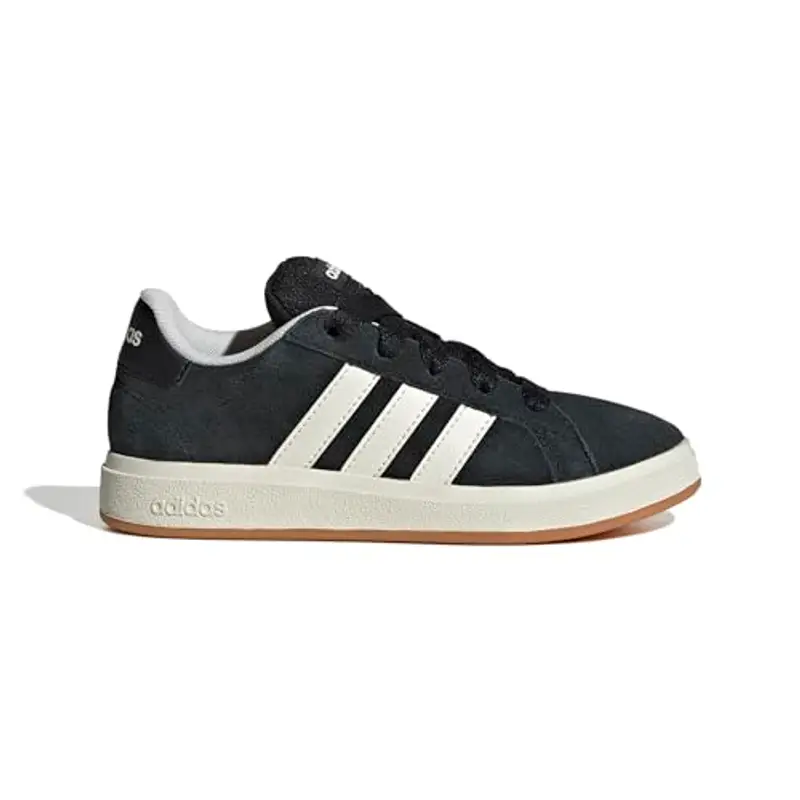 adidas Grand Court 00s Shoes Kids, Scarpe Unisex-Bambini, Core Black/off White/Gum, 31 EU miniatura 2