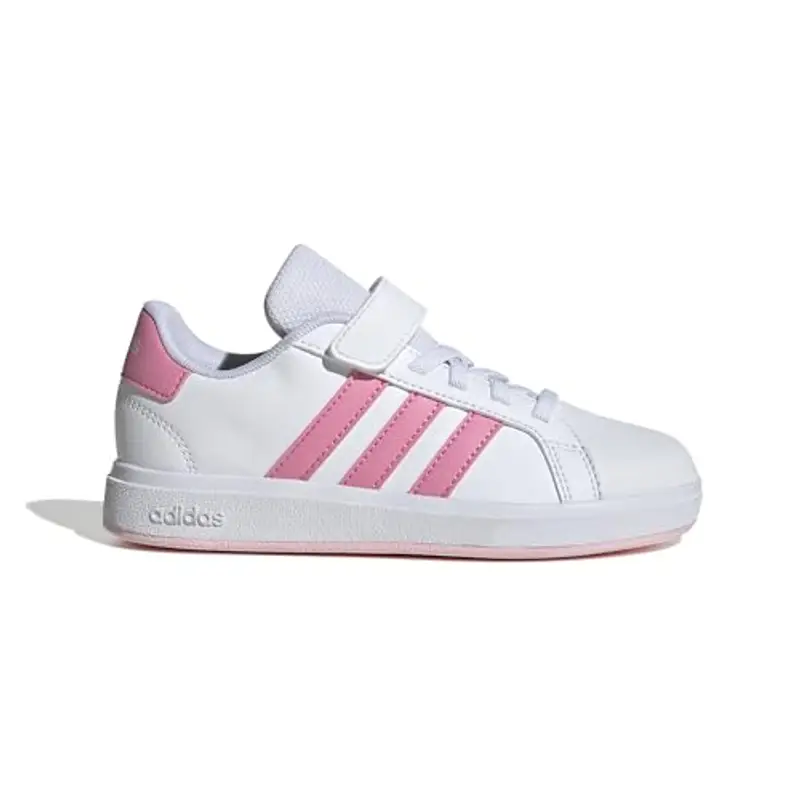 adidas Grand Court 2.0 Shoes Children, Scarpe da Tennis, Cloud White/Bliss Pink/Clear Pink, 28 EU miniatura 2