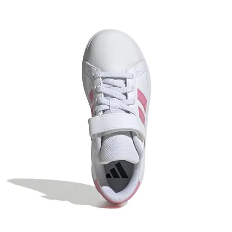 adidas Grand Court 2.0 Shoes Children, Scarpe da Tennis, Cloud White/Bliss Pink/Clear Pink, 28 EU miniatura 3