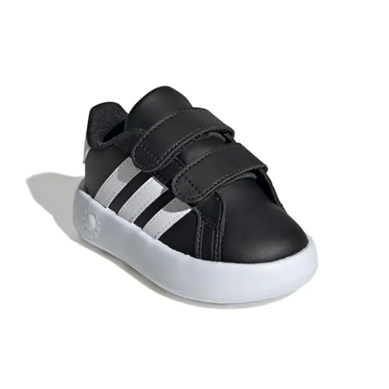 adidas Grand Court 2.0 Shoes Kids, Scarpe da Tennis Unisex - Bambini e Ragazzi, Black White, 27 EU miniatura 3