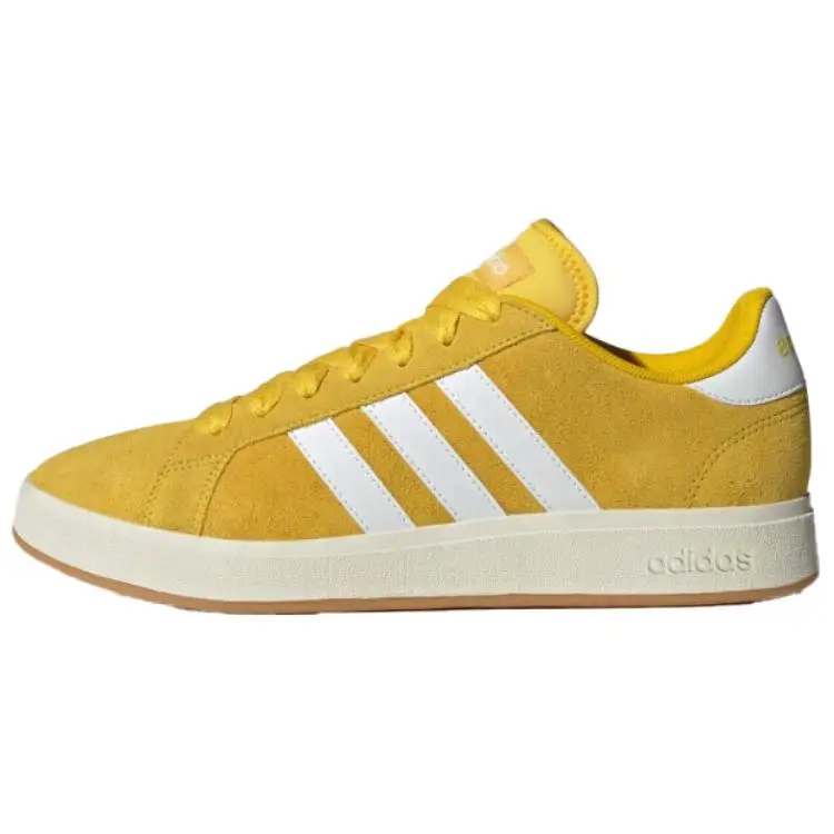 Grand Court Base 00s Giallo Utility Sneakers Donna Bianco Nuvola Gomma IH6188 36⅔
