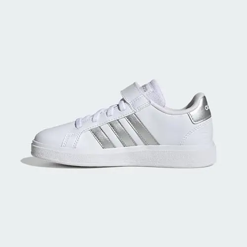 adidas Grand Court, Sneakers, Bianco (Ftwr White/Matte Silver/Matte Silver), 29 EU miniatura 2