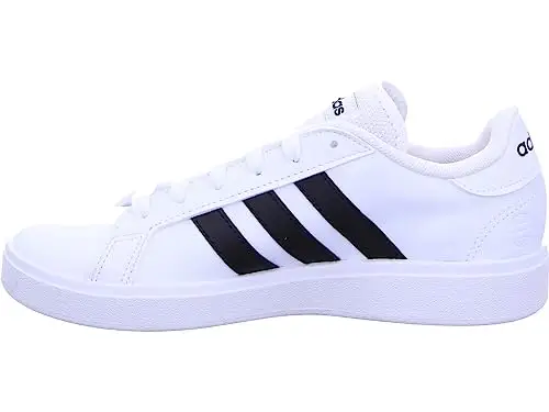 adidas Grand TD Lifestyle Court Casual Shoes, Sneakers, Cloud White/Core Black/Cloud White, 40 2/3 EU miniatura 2