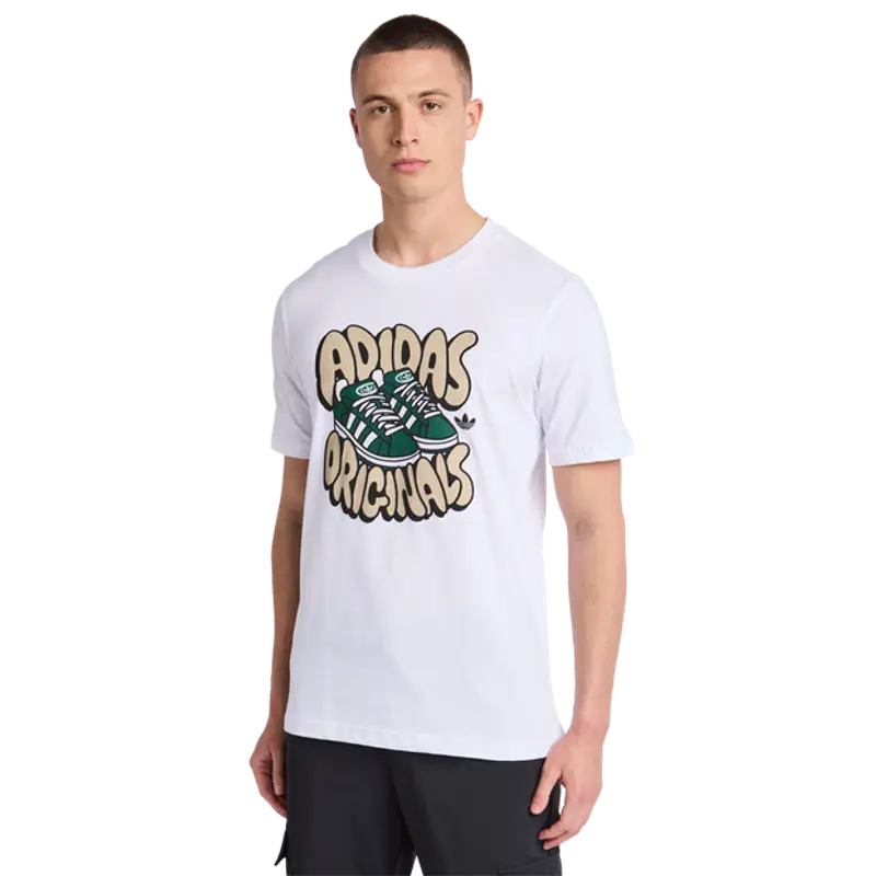 Adidas Graphics male Magliette - Bianco - Foot Locker