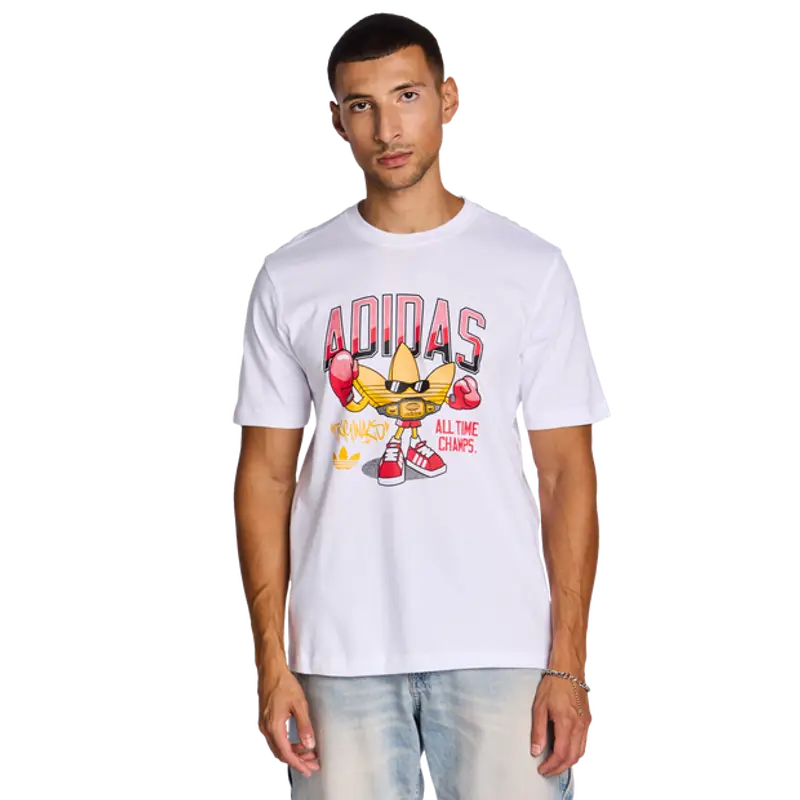 Adidas Graphics male Magliette - Bianco - Foot Locker